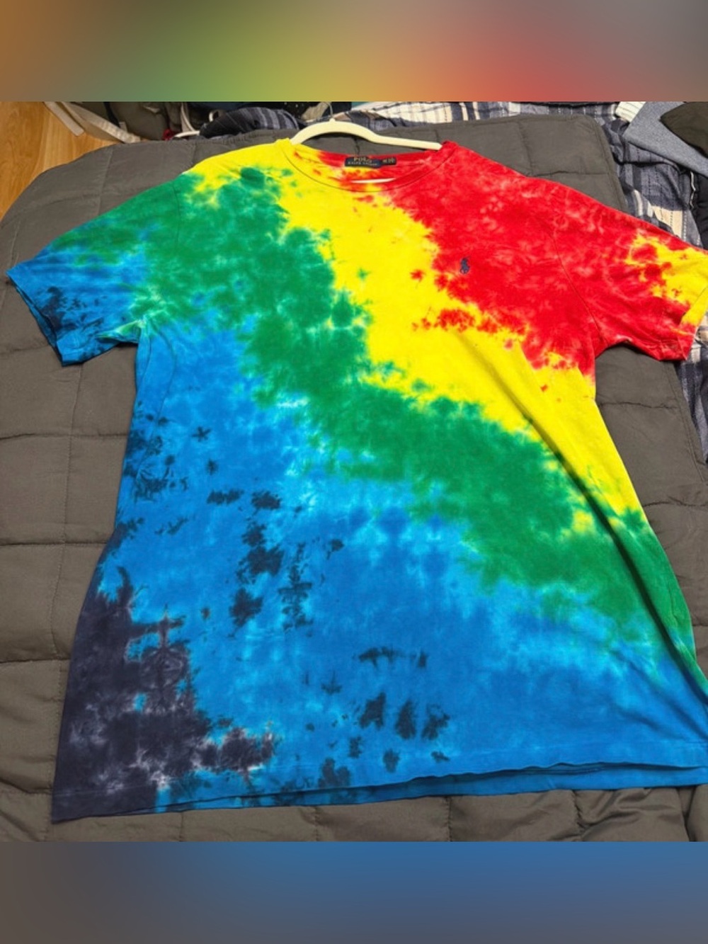 Polo Ralph Lauren Men's Tie-Dye Short-Sleeve Crew Neck T-Shirt